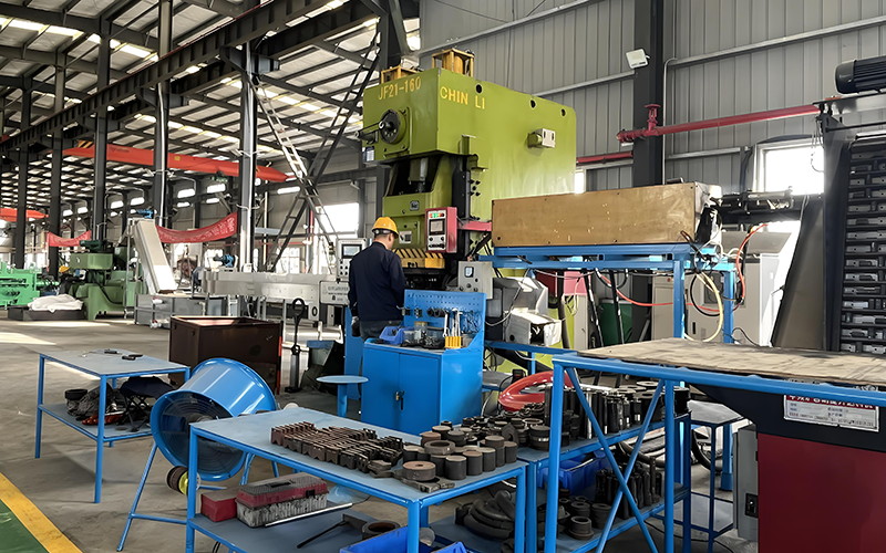 Automatic nut production line