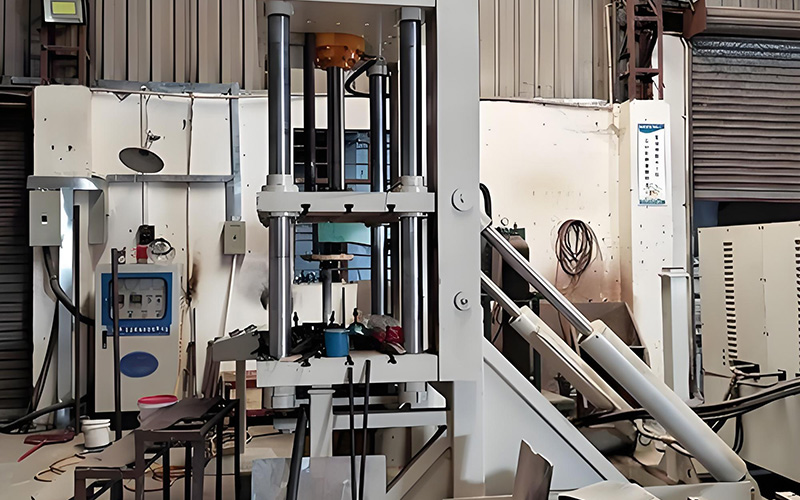 Gravity casting machine